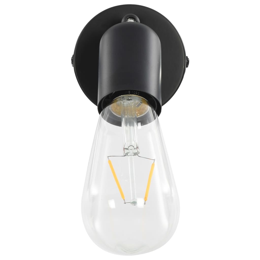 Spotlights Met Filament Peren W E7 Zwart