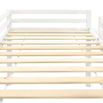 Kinderhoogslaper Met Glijbaan En Ladder Grenenhout 97X208 Cm