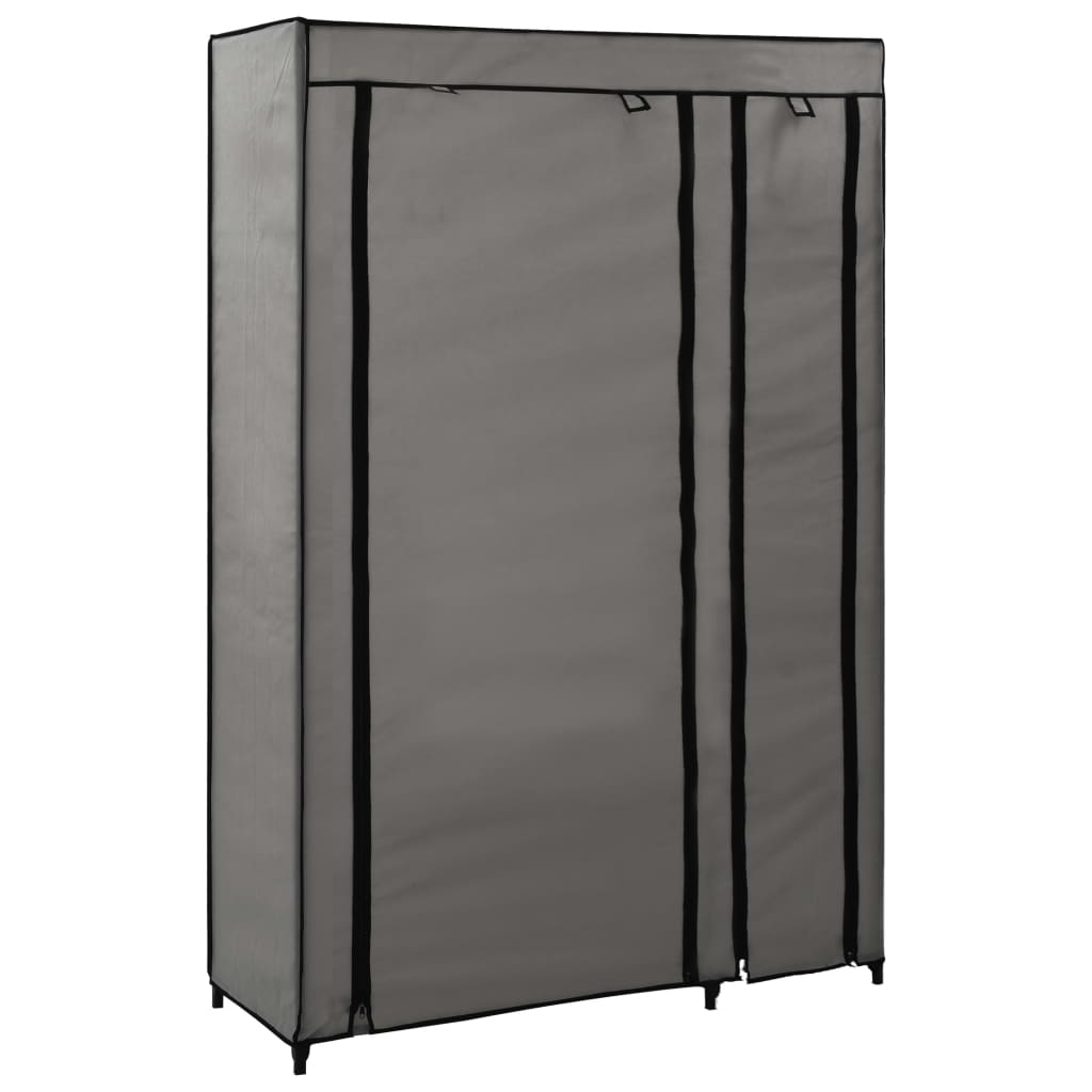 Kledingkasten Opvouwbaar 2 St 110X45X175 Cm Stof