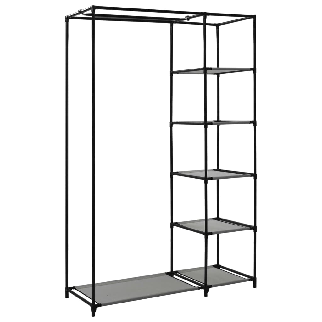 Kledingkasten Opvouwbaar 2 St 110X45X175 Cm Stof