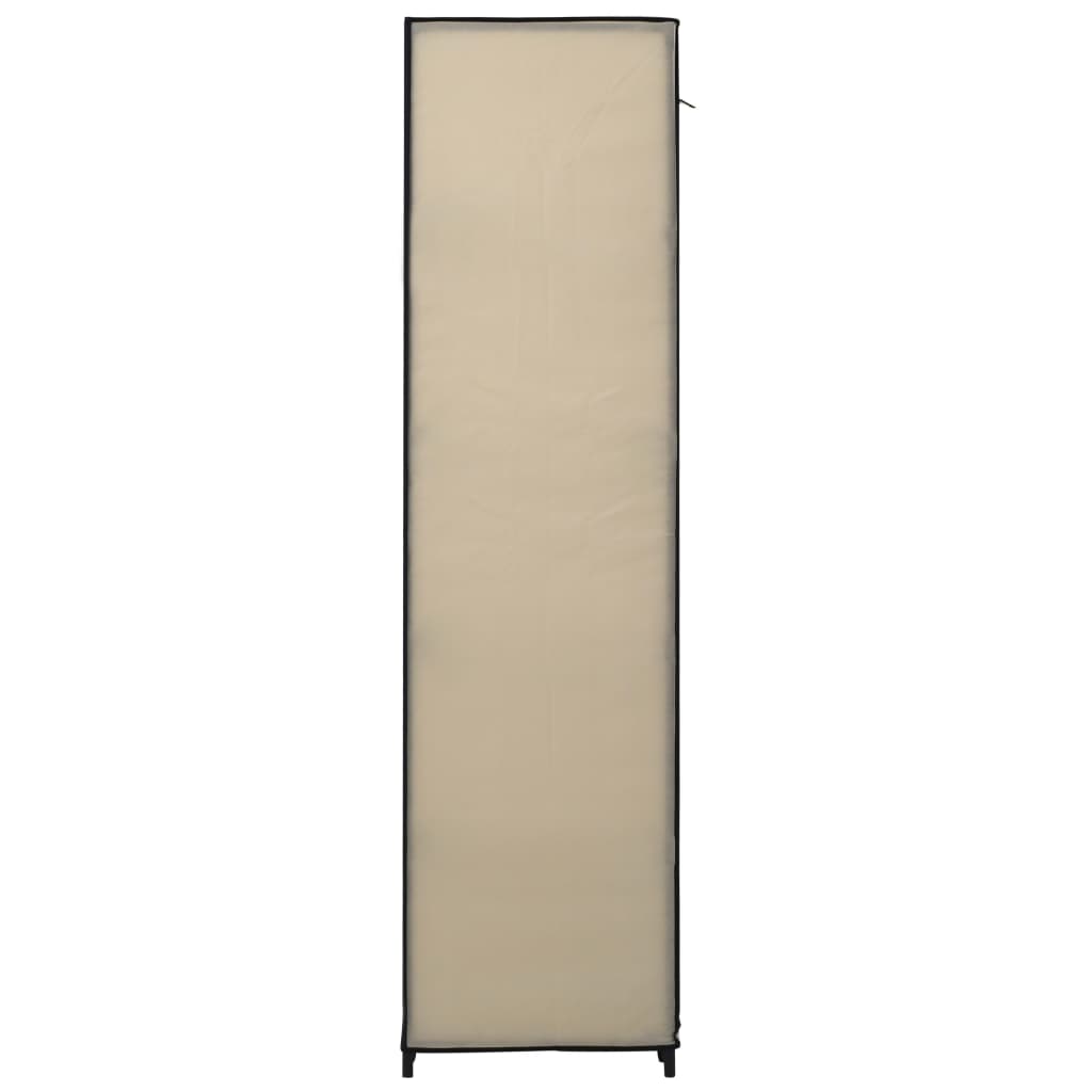 Kledingkast Met Vakken En Stangen 150X45X176 Cm Stof