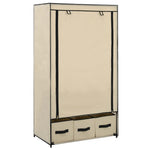 Kledingkast 87X49X159 Cm Stof