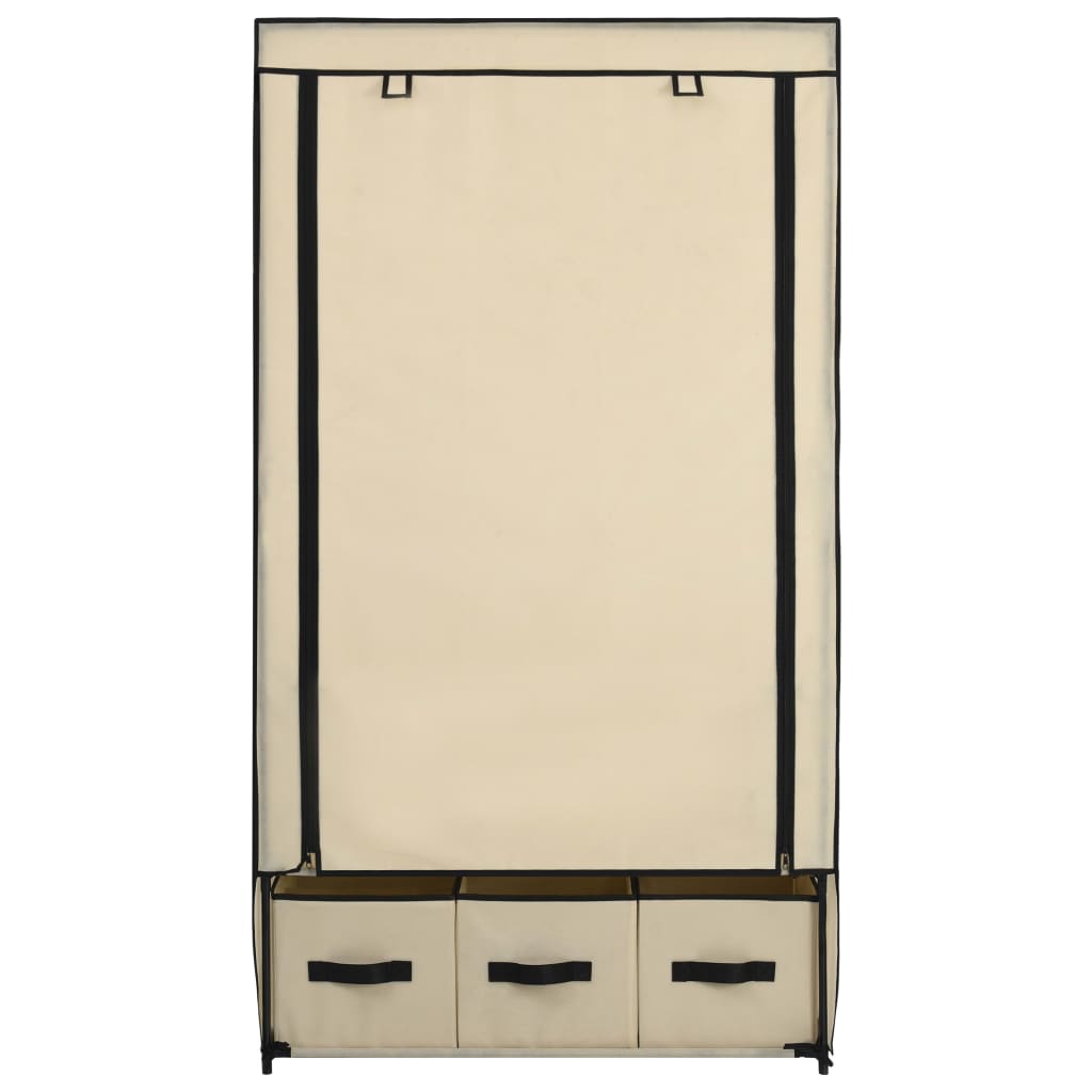 Kledingkast 87X49X159 Cm Stof
