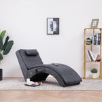 Massage Chaise Longue Met Kussen Kunstsuède