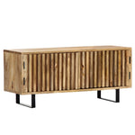 Tv-Meubel 90X30X40 Cm Massief Mangohout