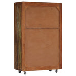 Hoge Kast Massief Gerecycled Hout