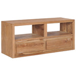 Tv-Meubel 90X30X40 Cm Massief Teakhout