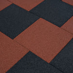 Valtegels 12 St 50X50X3 Cm Rubber