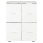 Dressoir 60X35X80 Cm Bewerkt Hout Hoogglans