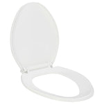 Toiletbril Soft-Close Met Quick-Release Ontwerp Vierkant