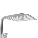 Douchekoppenset Dubbel Met Thermostaat Roestvrij Staal