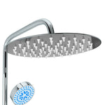 Douchekoppenset Dubbel Met Handdouche Roestvrij Staal