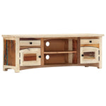 Tv-Meubel 120X30X40 Cm Massief Gerecycled Hout