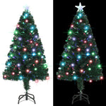 Kerstboom Met Led En Standaard 120 Cm Glasvezel