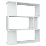 Boekenkast/Kamerscherm 80X24X96 Cm Bewerkt Hout