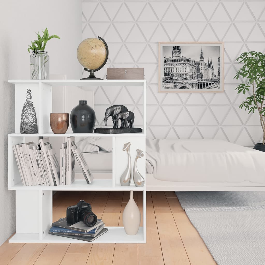 Boekenkast/Kamerscherm 80X24X96 Cm Bewerkt Hout