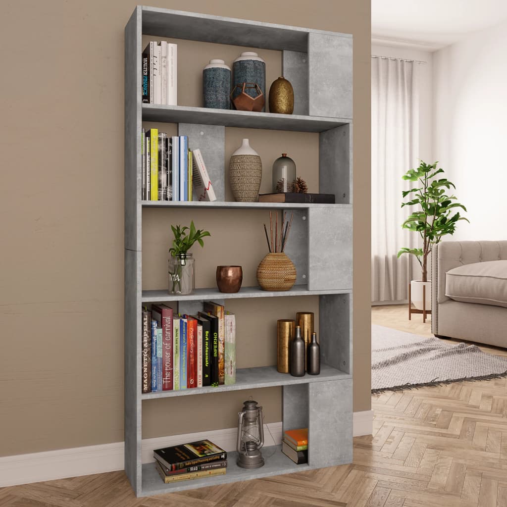 Boekenkast / Kamerscherm 80X24X159 Cm Bewerkt Hout