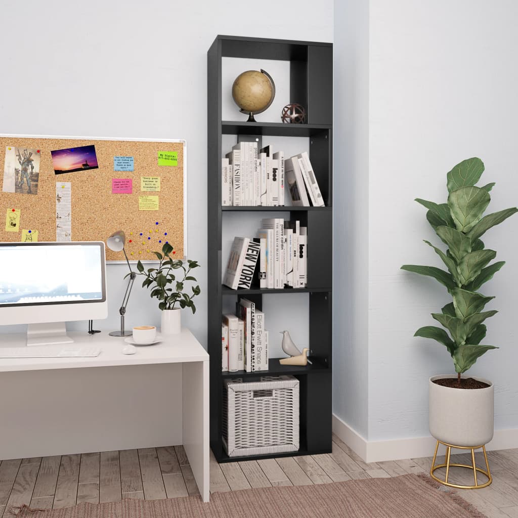 Boekenkast/Kamerscherm 45X24X159 Cm Bewerkt Hout