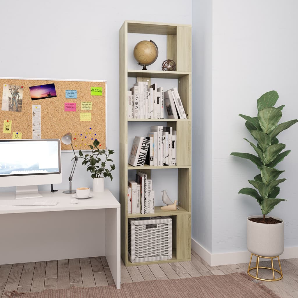 Boekenkast/Kamerscherm 45X24X159 Cm Bewerkt Hout