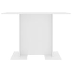 Eettafel 110X60X75 Cm Bewerkt Hout