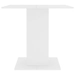 Eettafel 80X80X75 Cm Bewerkt Hout