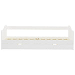 Bedbankframe Uittrekbaar Grenenhout 90X200 Cm