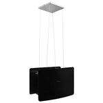 Afzuigkap Hangend Met Aanraaksensor Lcd Gehard Glas