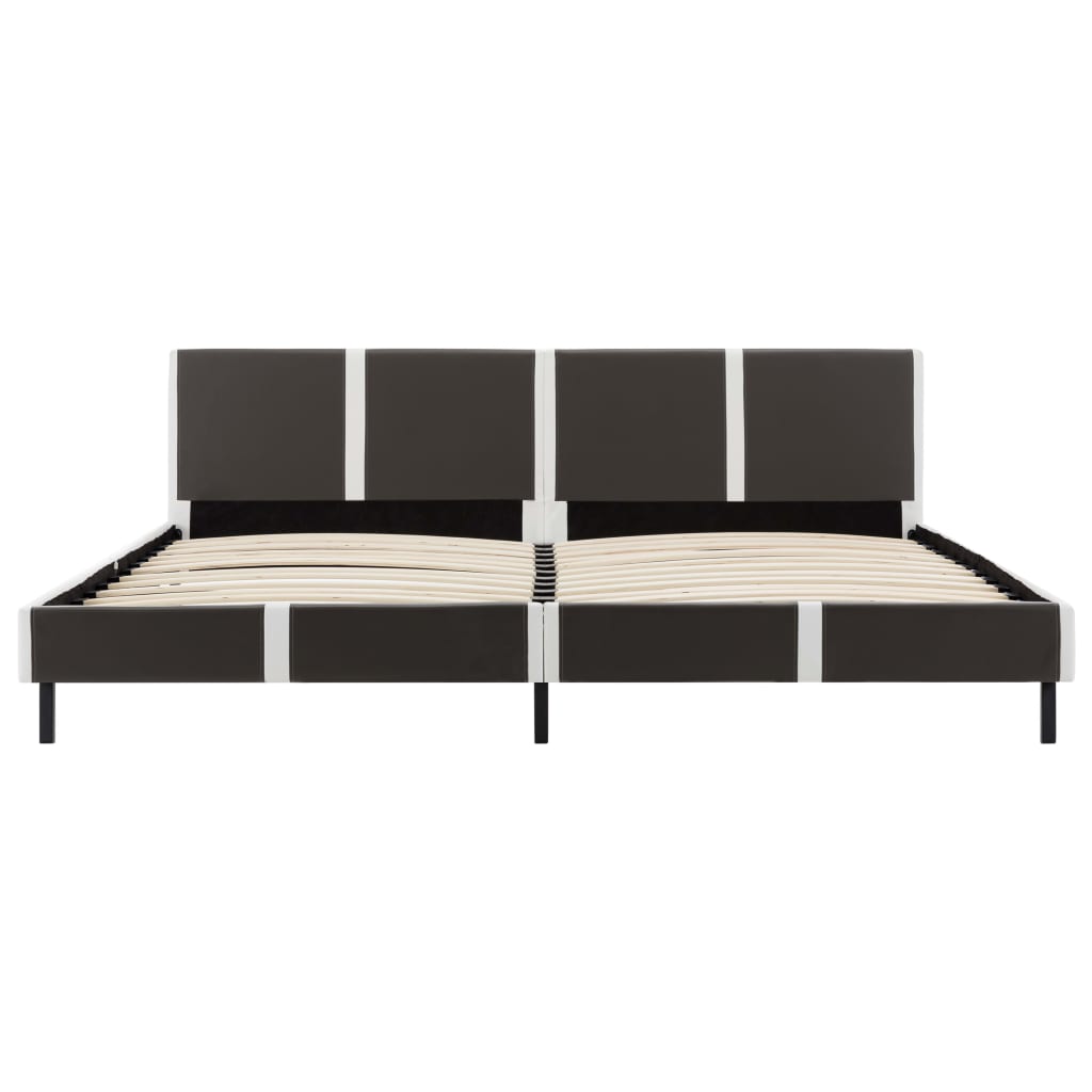 Bed Met Matras Kunstleer