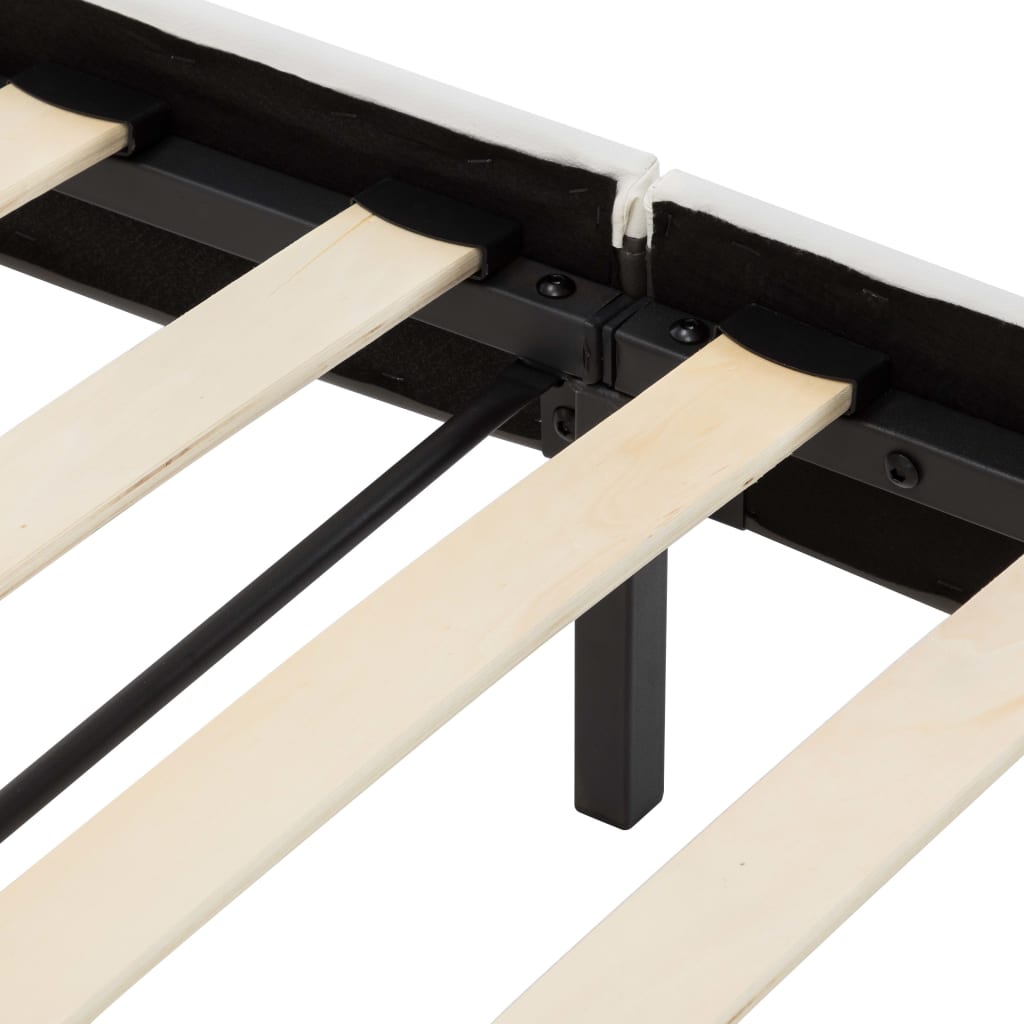 Bed Met Matras Kunstleer