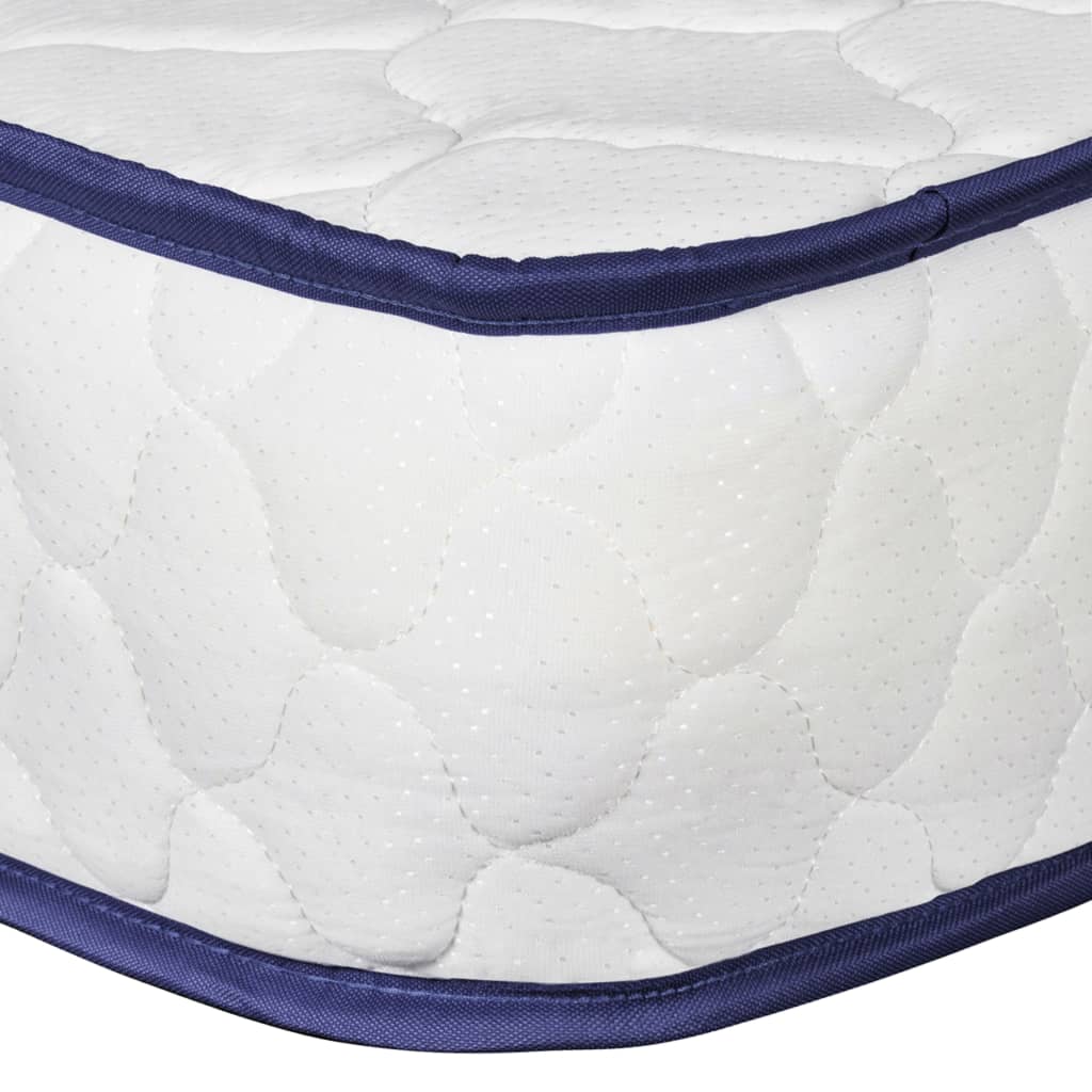 Bed Met Traagschuim Matras Kunstleer