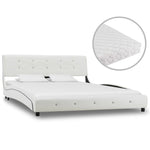 Bed Met Matras Kunstleer