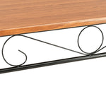 Eettafel 120X70X75 Cm Mdf Bruin