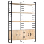 Boekenkast Met 4 Schappen 124X30X180 Cm