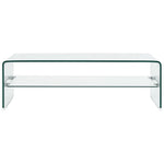 Salontafel Gehard Glas Transparant