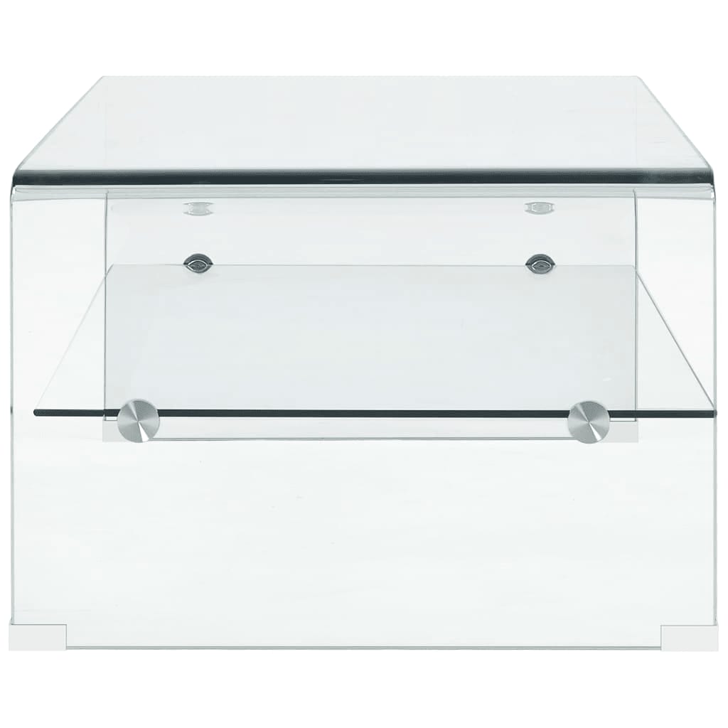 Salontafel Gehard Glas Transparant