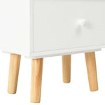Nachtkastjes 40X30X50 Cm Massief Grenenhout
