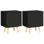 Nachtkastjes 40X30X50 Cm Massief Grenenhout