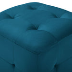 Poef 2 St 30X30X30 Cm Fluweel