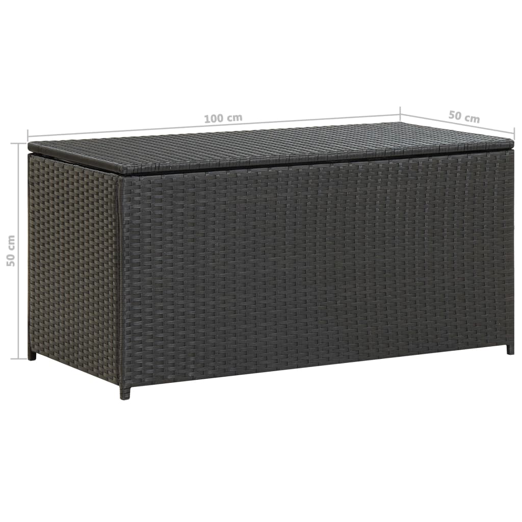 Tuinbox Poly Rattan