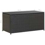 Tuinbox Poly Rattan