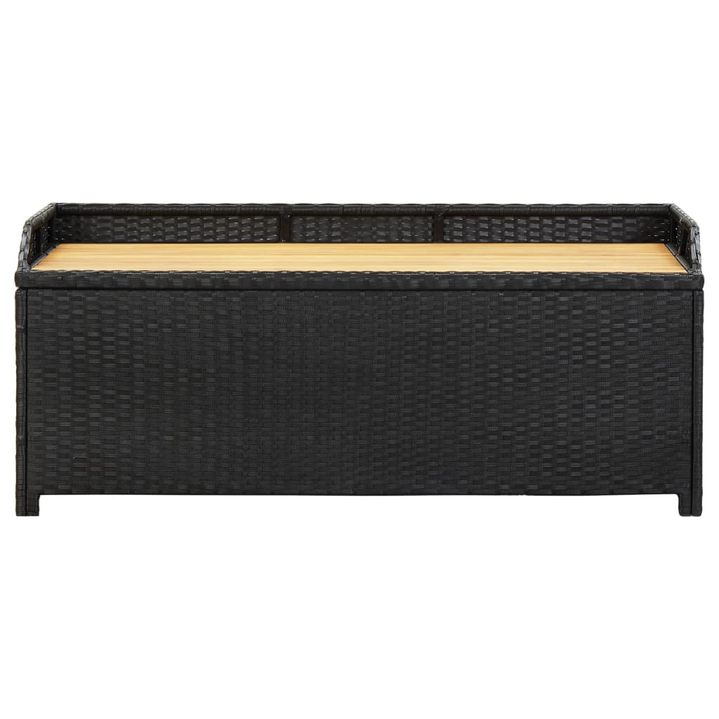 Tuinopbergbank 20 Cm Poly Rattan