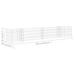 Gabion Plantenbak H-Vormig Staaldraad