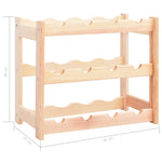 Wijnrek Voor 12 Flessen Grenenhout