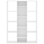 Kamerscherm/Boekenkast 100X24X140 Cm Bewerkt Hout