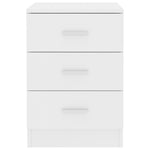 Nachtkastje 38X35X56 Cm Bewerkt Hout