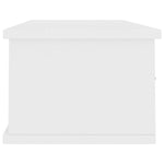Wandschap Met Lades 88X26X18,5 Cm Bewerkt Hout