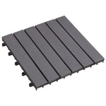 Terrastegels 20 St Verticaal Patroon 30X30 Cm Acaciahout