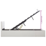 Bedframe Met Opbergruimte Hydraulisch Kunstleer