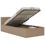 Bedframe Met Opbergruimte Hydraulisch Kunstleer