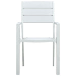 Tuinstoelen Hout-Look Hdpe